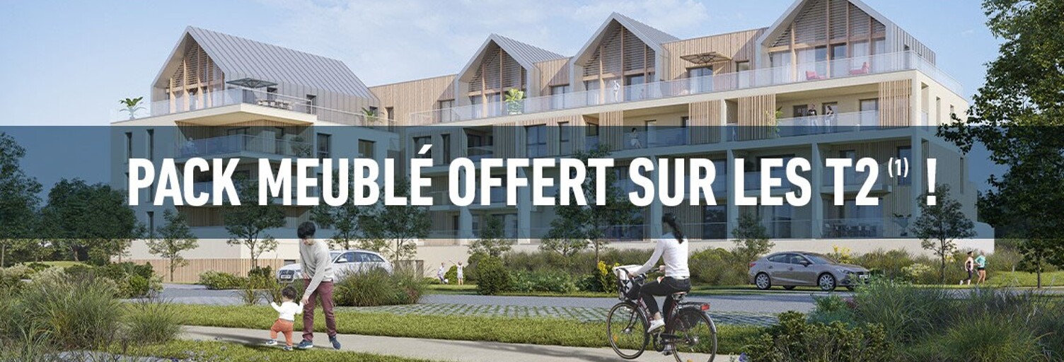 Appartement neuf T2, T3, T4, T5 Pièce 38 à 103 m² à vendre à Saint-Grégoire (35760)