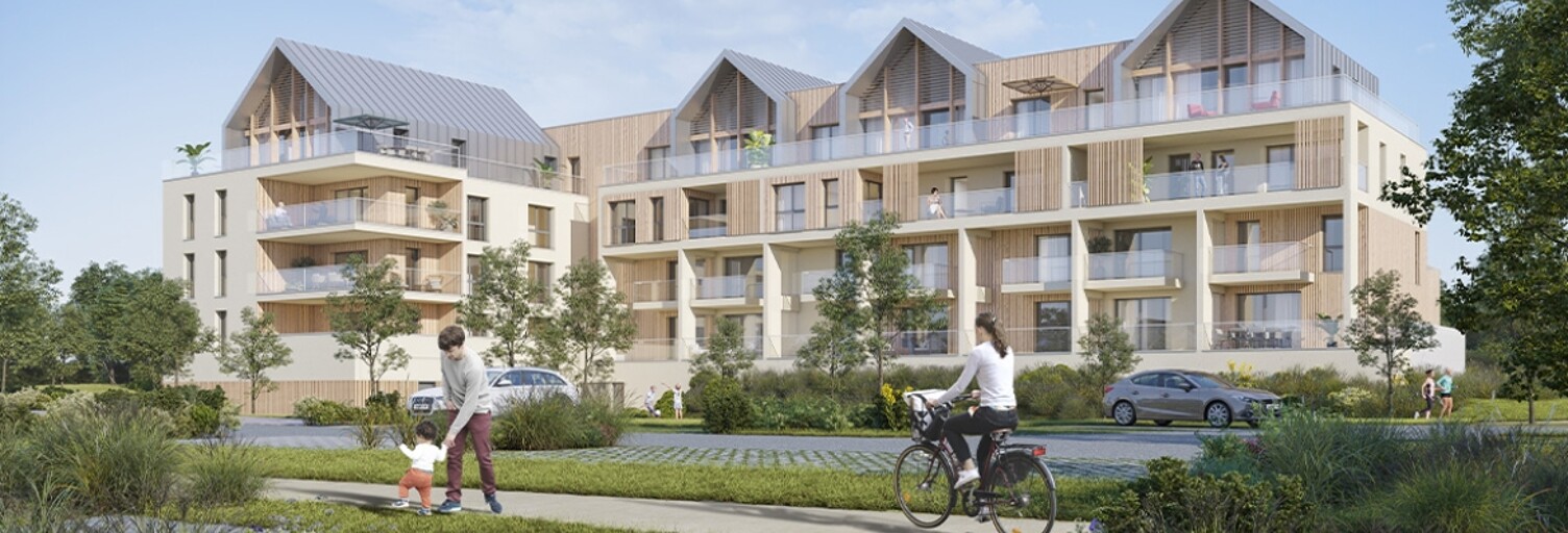 Appartement neuf T2, T3, T4, T5 Pièce 38 à 103 m² à vendre à Saint-Grégoire (35760)