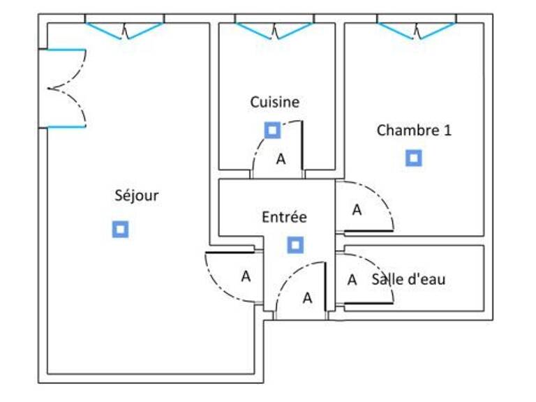 Appartement T2 dernier étage — photo 1