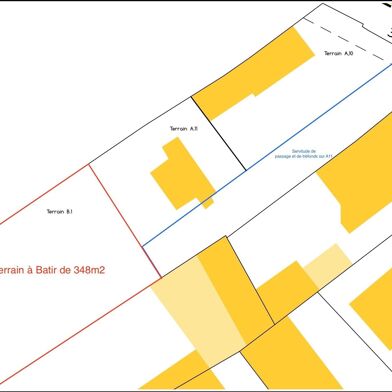 Terrain 344 m²