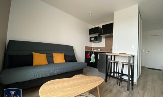 Appartement 1 Pièce 18 m² à louer à Tours (37100)