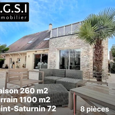 Maison 8 pièces 260 m²