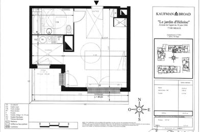 appartement 1 pièces 35 m2 à louer à Meaux (77100)