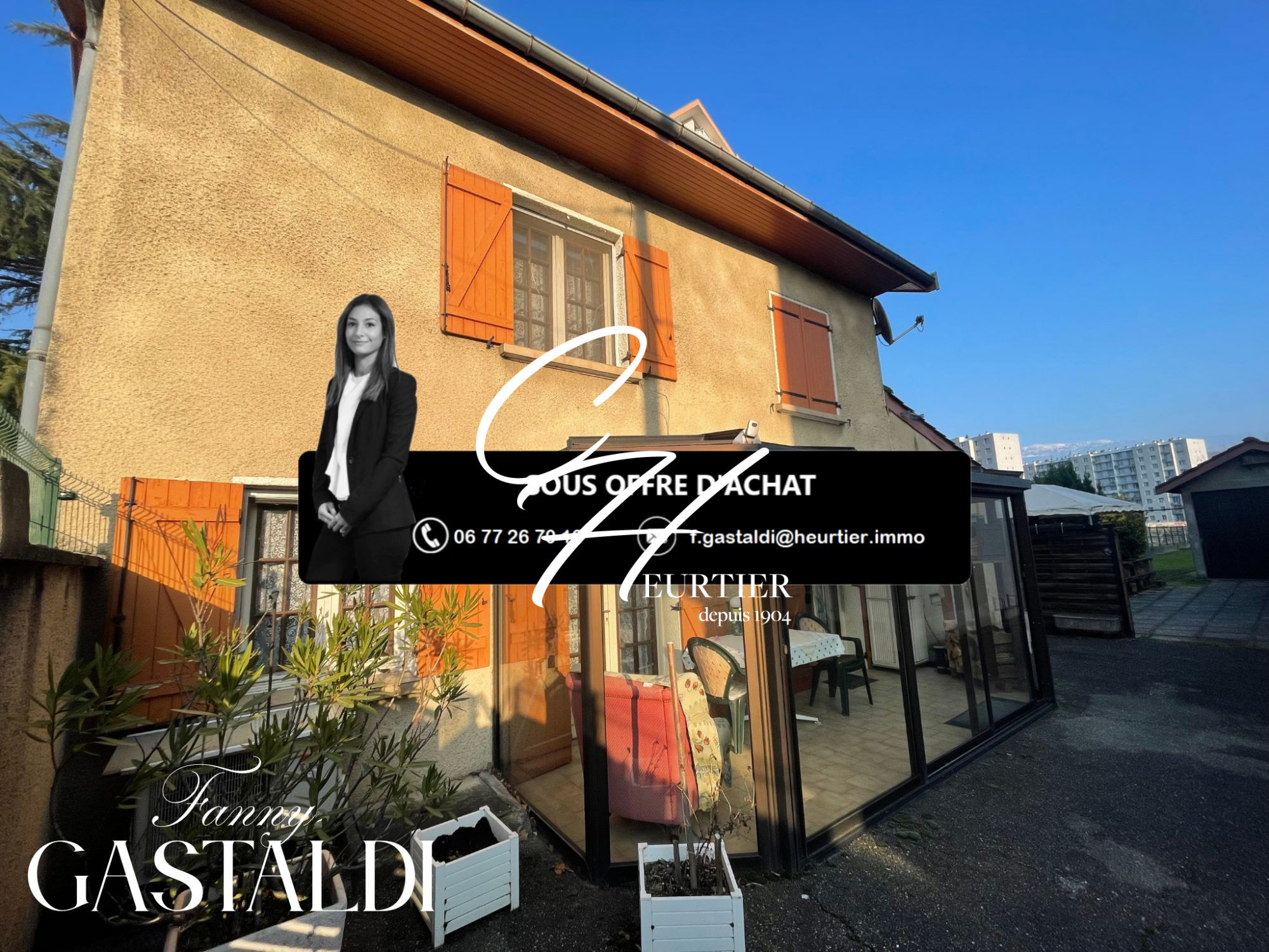 Villa / Maison  T3 à vendre Échirolles 38130