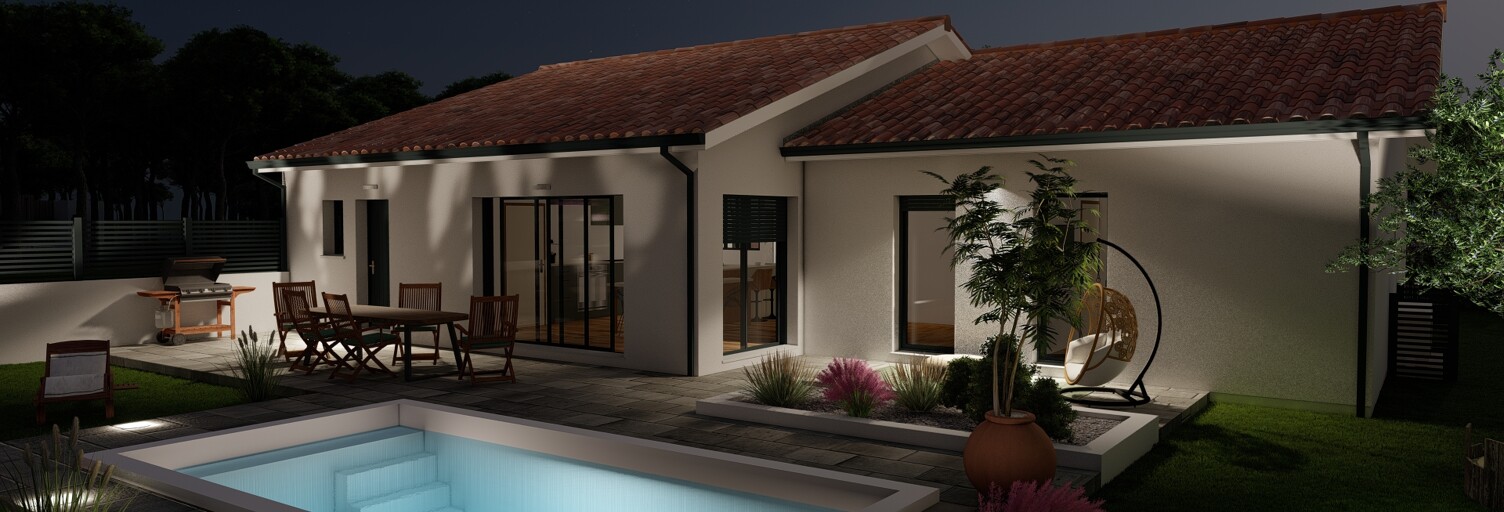 Maison 130 m² à construire Castets (40260)