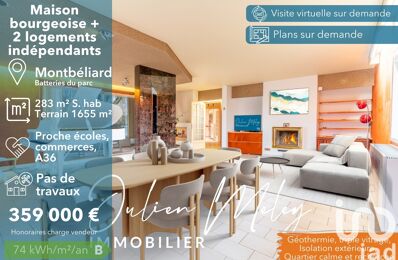 vente maison 359 000 € à proximité de Longevelle-sur-Doubs (25260)