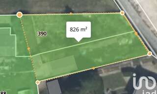 Terrain  780 m² à vendre à Saint-Just-Sauvage (51260)