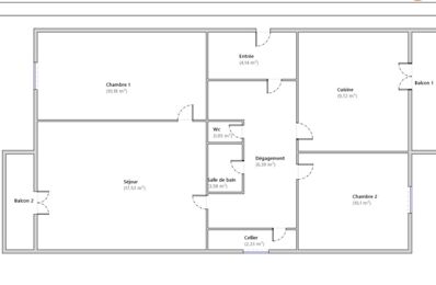 appartement 4 pièces 75 m2 à vendre à Créteil (94000)