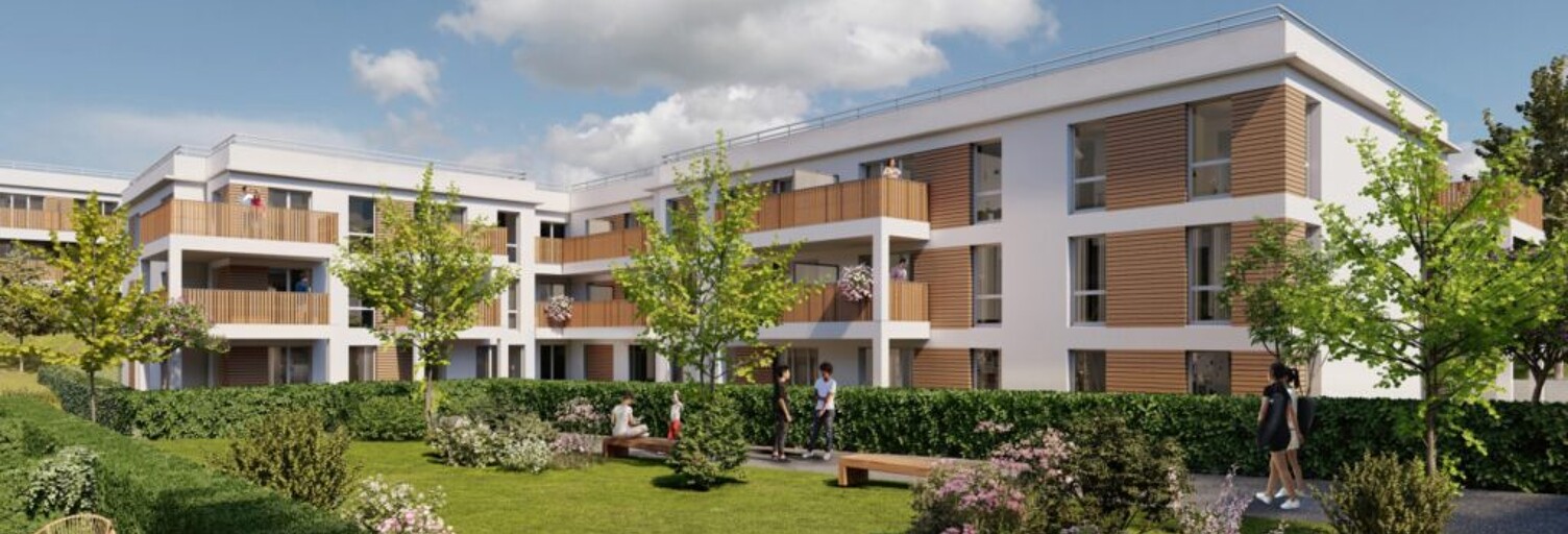 Appartement neuf T1, T2, T3 Pièce 27 à 60 m² à vendre à Pontivy (56300)