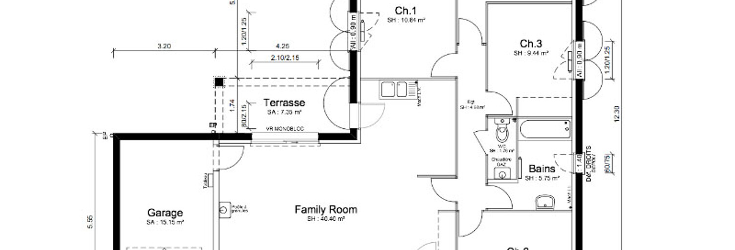 Maison 5 Pièces 95 m² à vendre à Montrevel-en-Bresse (01340)