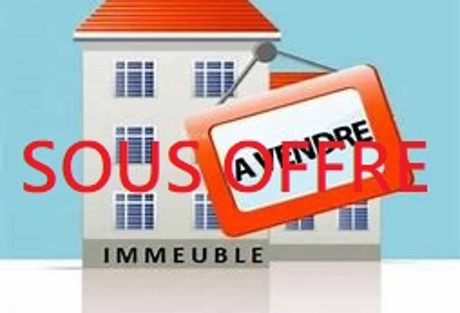 GOLFE JUAN - IMMEUBLE DE RAPPORT EN PARTIE OCCUPE - PROCHE M — photo 1