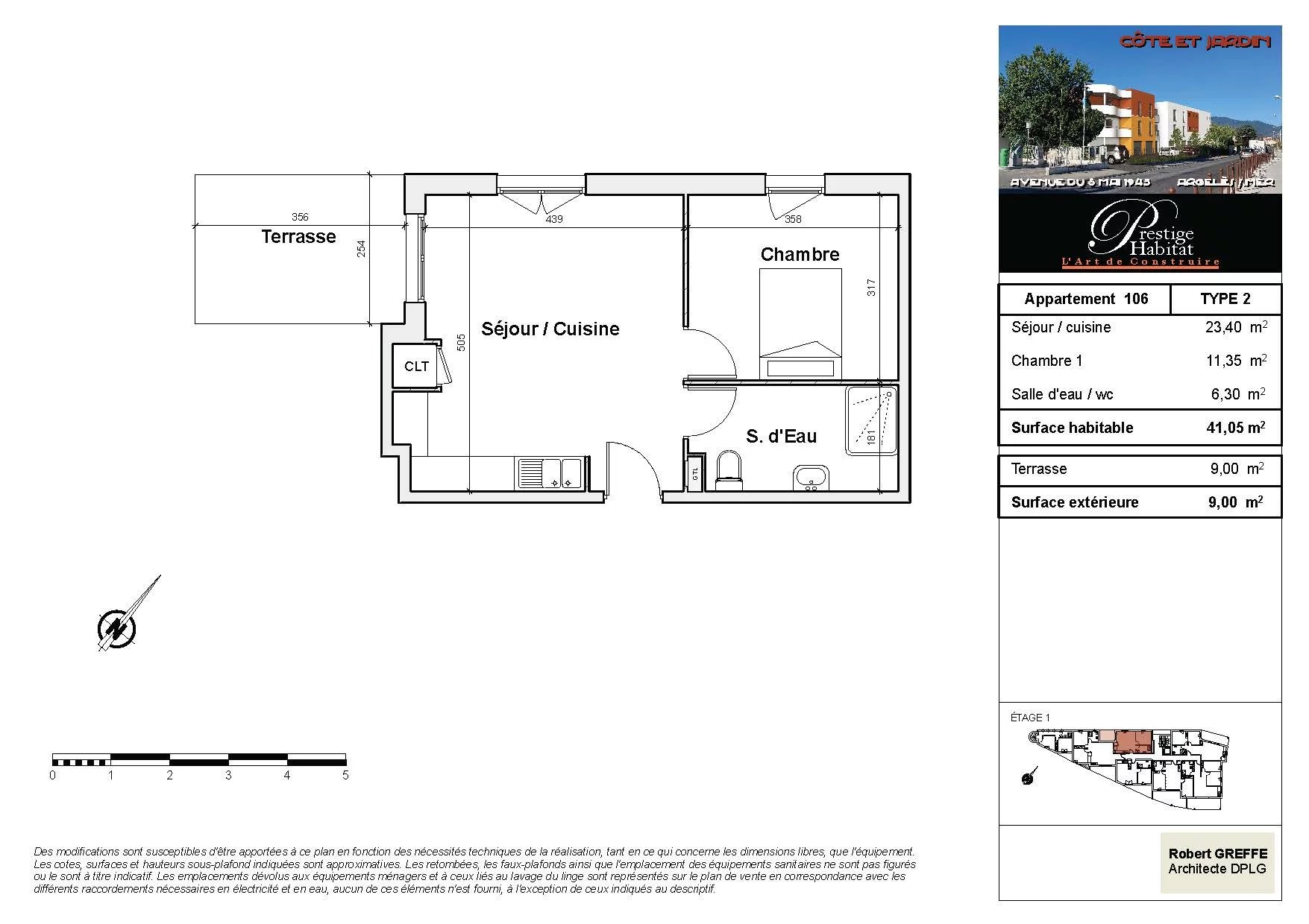 Appartement 2 pièces  à vendre Argelès-sur-Mer 66700