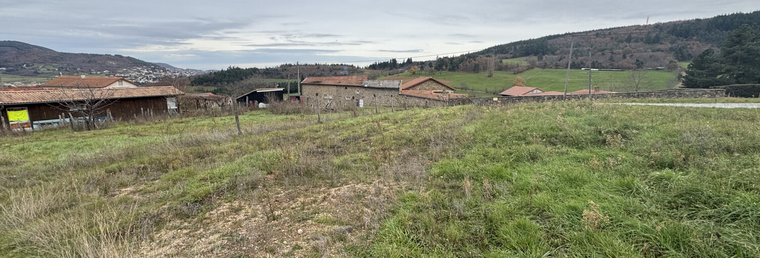 Terrain  1173 m² à vendre à Boulieu-lès-Annonay (07100)