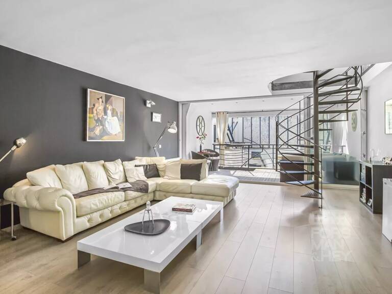Superbe appartement de style loft de 3 chambres à Cannes avec vue mer — photo 1