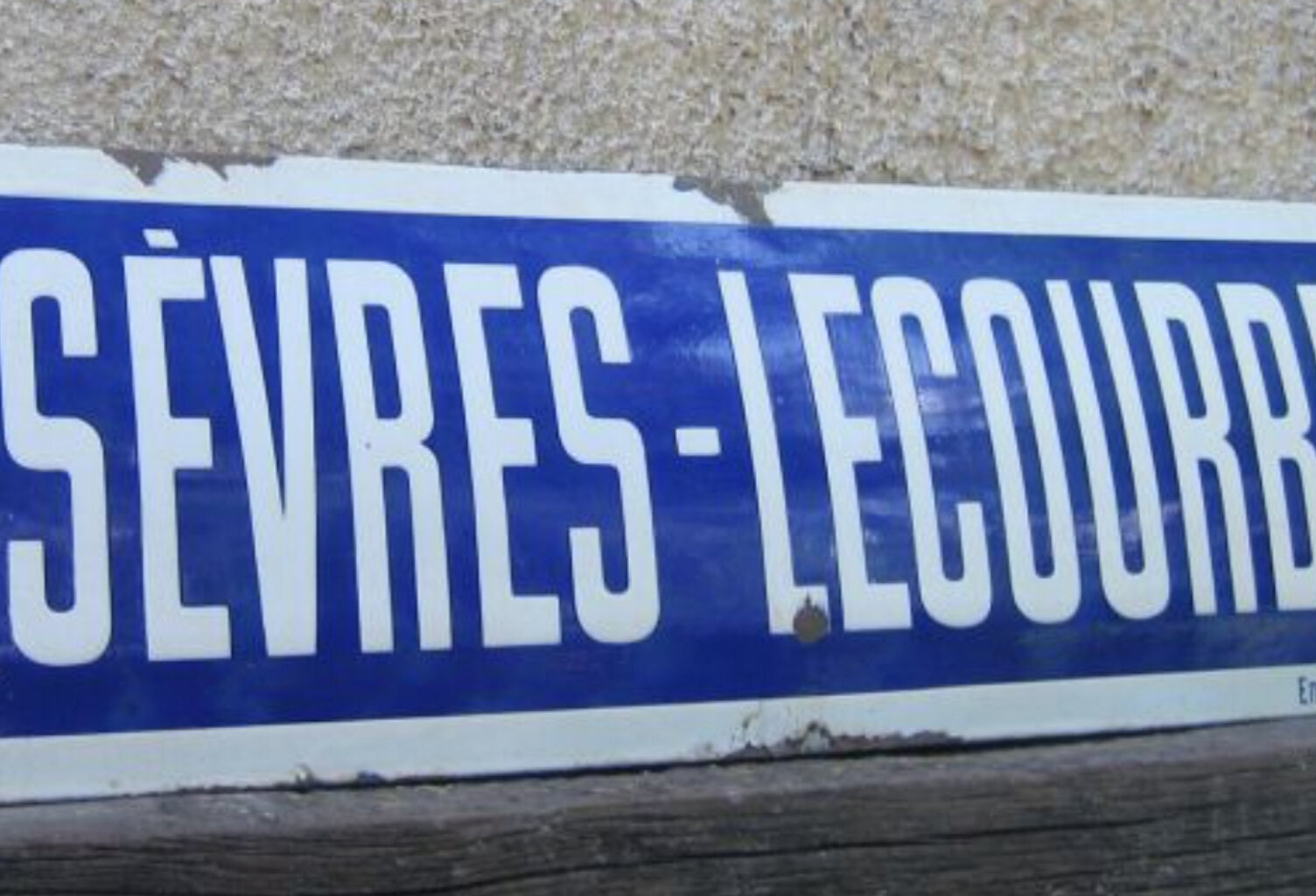 SEVRES LECOURBE 3 PIECES — photo 1