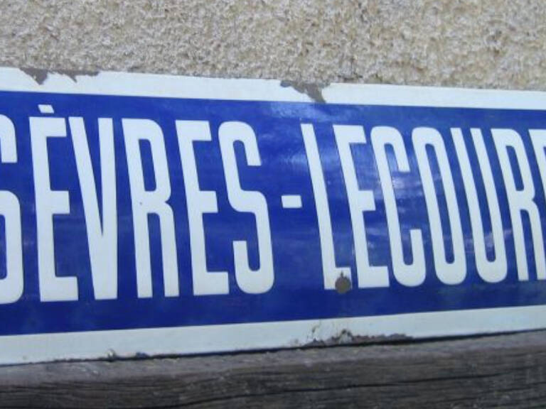 SEVRES LECOURBE 3 PIECES — photo 1