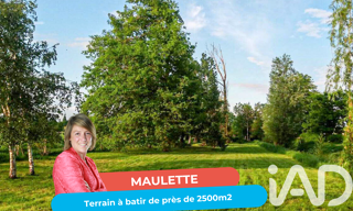 Terrain  2500 m² à vendre à Maulette (78550)