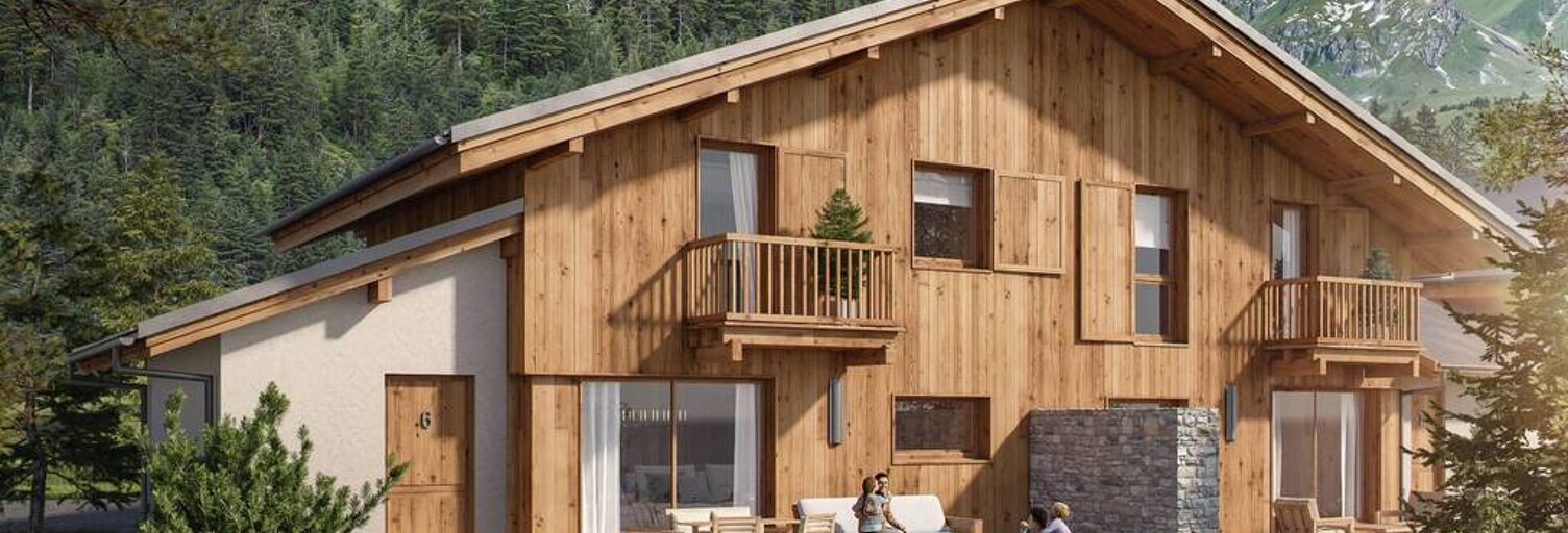 Maison neuf T4, T5 Pièce 82 à 105 m² à vendre à Samoëns (74340)