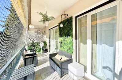 CANNET LIMITE CANNES T2 DERNIERE ETAGE REFAIT 58M2 TERRASSE — photo du bien