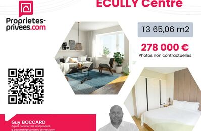 vente appartement 278 000 € à proximité de Écully (69130)