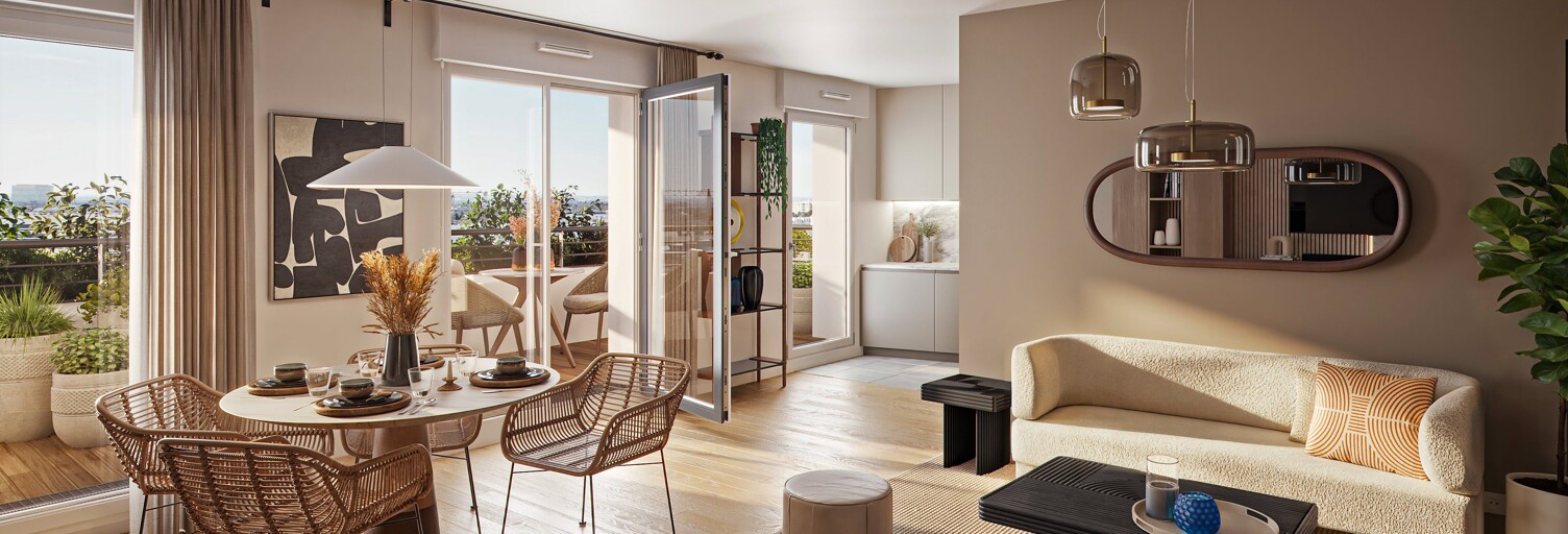 Appartement neuf T2, T3, T4, T5 Pièce 44 à 108 m² à vendre à L'Haÿ-les-Roses (94240)