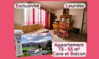 Appartement 3 Pièces 55 m² à vendre à Lourdes (65100)