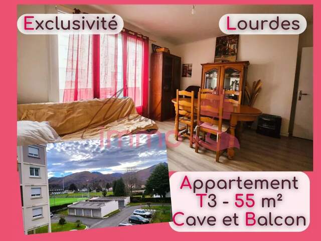 Appartement T3 55m² - Balcon et Cave — photo du bien