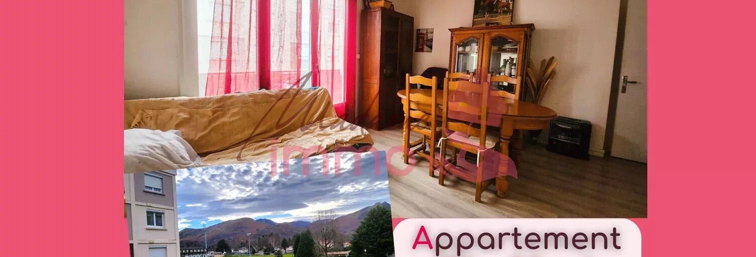 Appartement 3 Pièces 55 m² à vendre à Lourdes (65100)