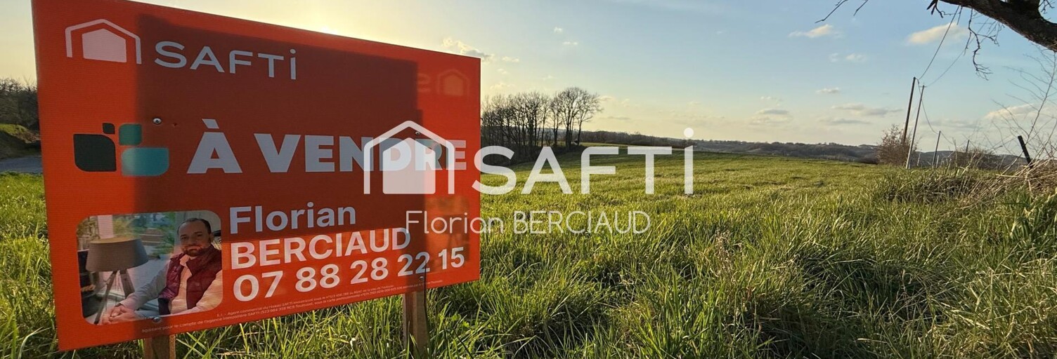 Terrain  1487 m² à vendre à Dénat (81120)