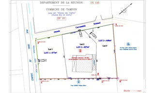 Terrain  650 m² à vendre à Le Tampon (97418)