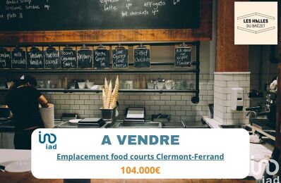 commerce  pièces 12 m2 à vendre à Clermont-Ferrand (63000)