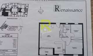 Appartement 3 Pièces 53 m² à vendre à Béziers (34500)