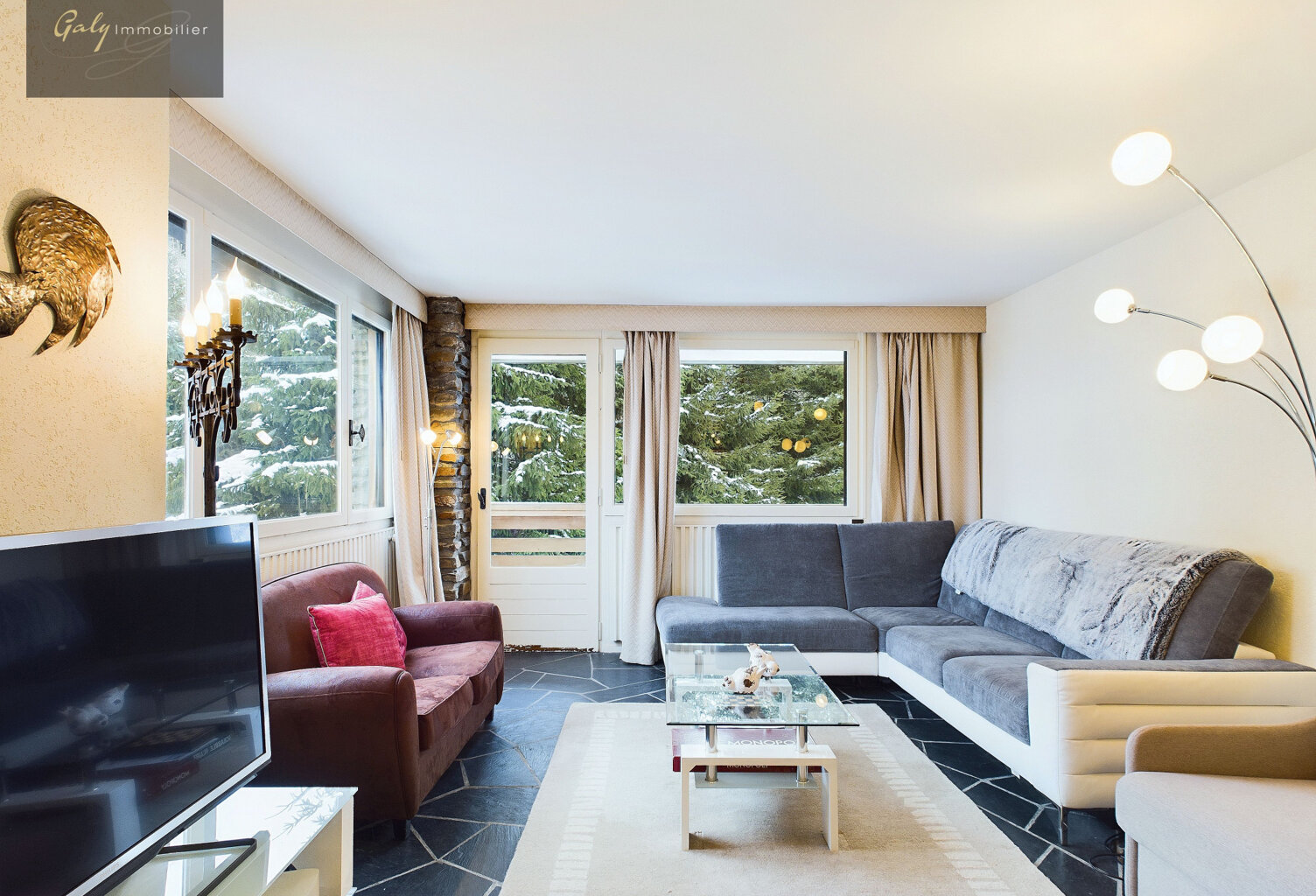 Mégève - T2BIS avec balcon/Terrasse et parking — photo 1