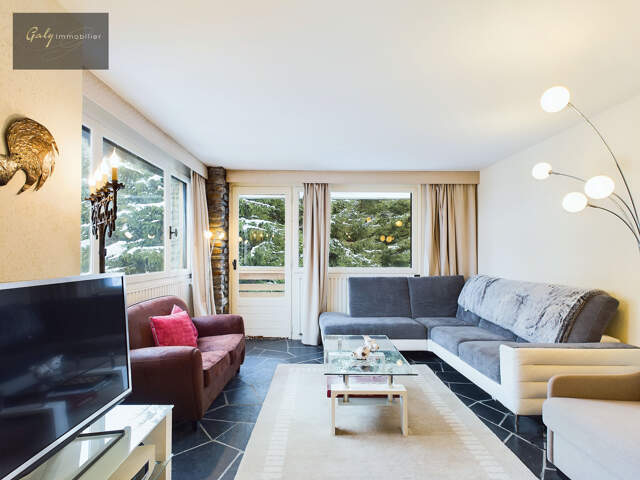 Mégève - T2BIS avec balcon/Terrasse et parking — photo du bien