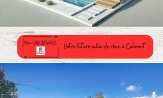 Terrain  973 m² à vendre à Calmont (31560)