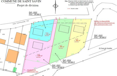 vente terrain 38 080 € à proximité de Donnezac (33860)