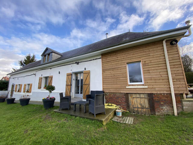 Maison située proche d'Aumale sur un terrain de 9816m2 — photo du bien