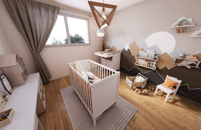 Appartement T4 de 83 m2 niché dans un espace boisé — photo 2