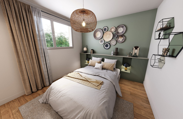 Appartement T4 de 83 m2 niché dans un espace boisé — photo 3