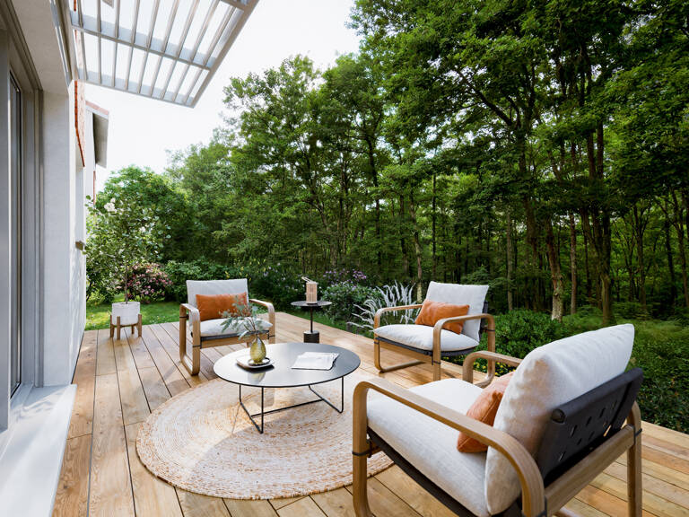 Maison T4 de 86 m2 à dans environnement boisé et classé — photo 1