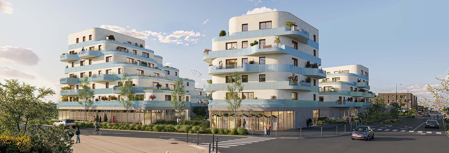 Appartement neuf T2, T3, T4, T5 Pièce 50 à 119 m² à vendre à Dunkerque (59140)