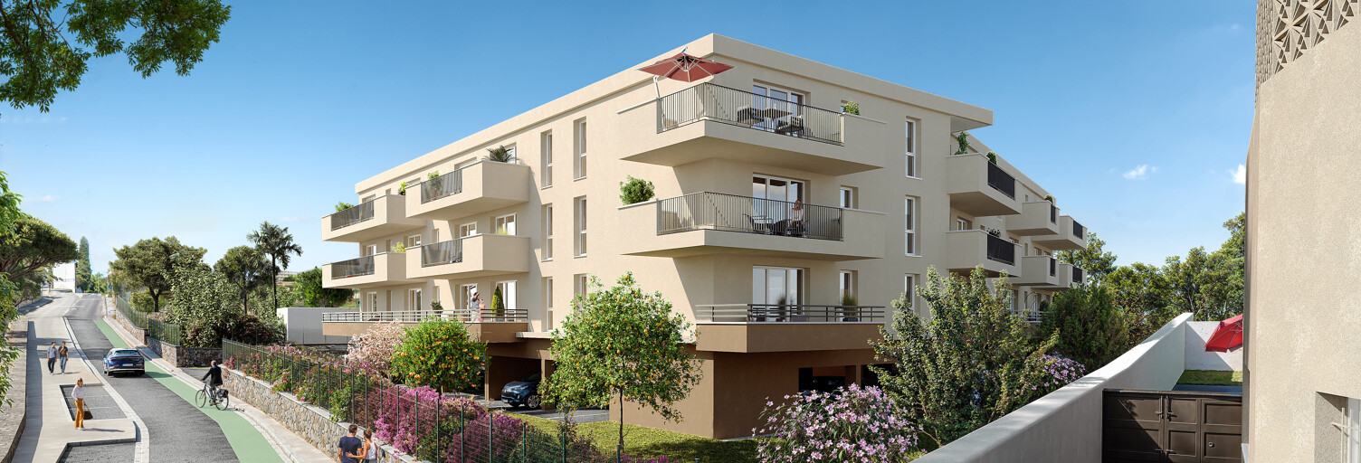 Appartement neuf T3, T4 Pièce 66 à 79 m² à vendre à Toulon (83000)