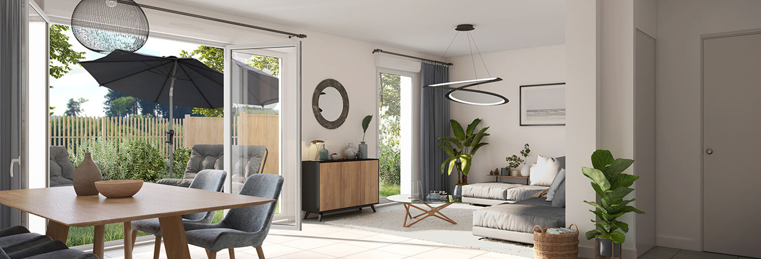 Appartement neuf T2, T3, T4, T5 Pièce 37 à 102 m² à vendre à Chantepie (35135)