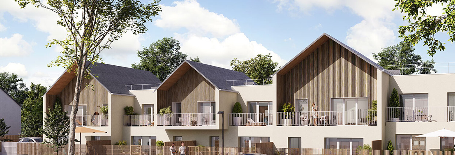 Appartement neuf T2, T3 Pièce 50 à 58 m² à vendre à Chantepie (35135)