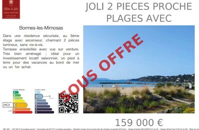 vente appartement 132 500 € à proximité de La Londe-les-Maures (83250)