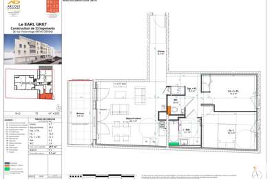 Appartement 3 pièces 392000 €