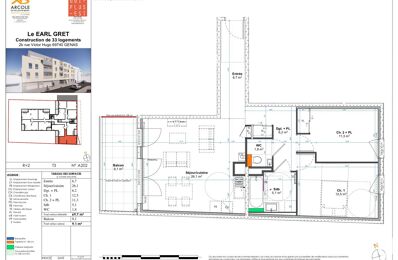 vente appartement 392 000 € à proximité de Colombier-Saugnieu (69124)