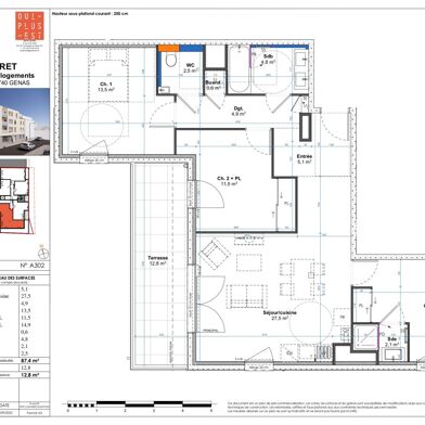 Appartement 4 pièces 510000 €