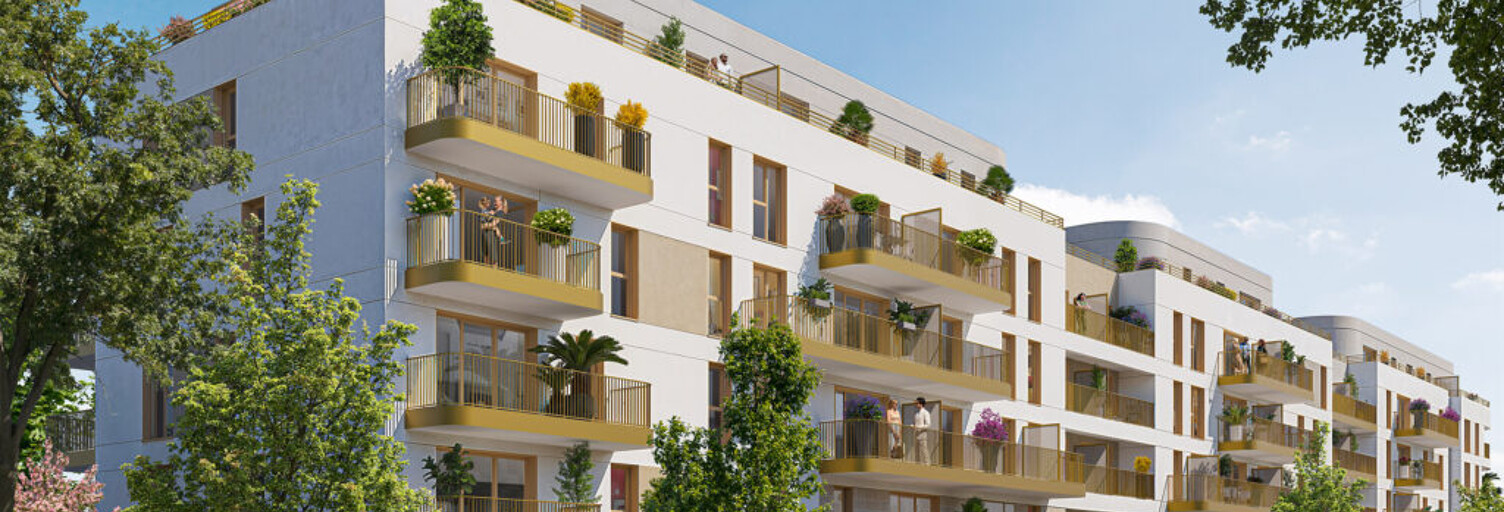 Appartement neuf T2, T3, T4 Pièce 41 à 86 m² à vendre à Stains (93240)
