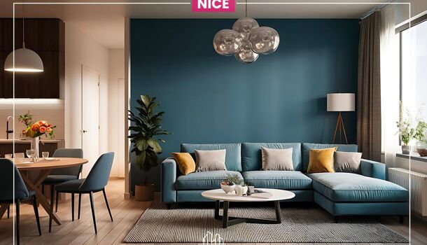 Appartement 3 pièces  à vendre Nice 06300